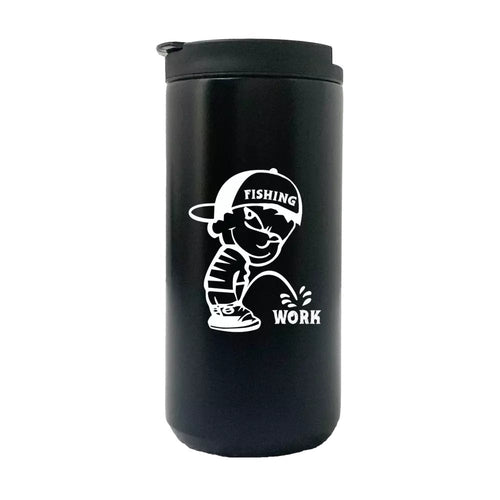 Fishing And Work 14oz Insulated Coffee Tumbler