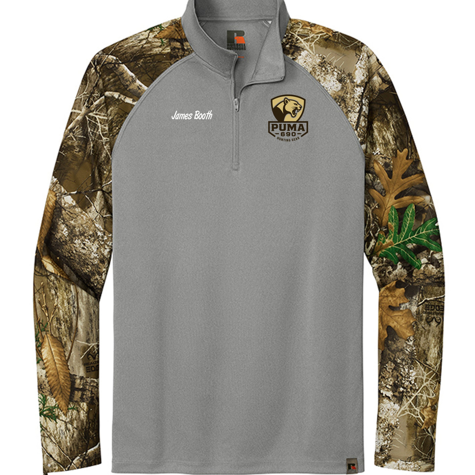 Grey Concrete Heather/ Realtree Edge - FRONT